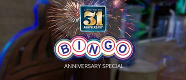 31st Anniversary Celebration at Bingo